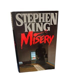 Misery by Stephen King (1987 Hardcover) First Print, First Edition Viking HC DJ